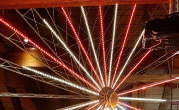 Die Karussells auf der KIRMES im Museum in Edenkoben drehen sich weiter