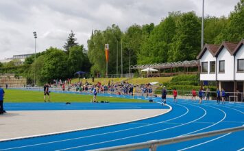 Talentsichtungswettkampf im Weinstraßenstadion