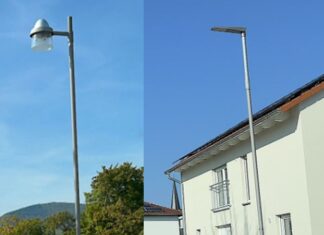Straßenbeleuchtung in der Verbandsgemeinde Edenkoben nachhaltig