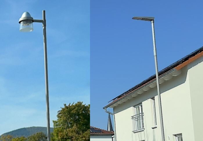 Straßenbeleuchtung in der Verbandsgemeinde Edenkoben nachhaltig