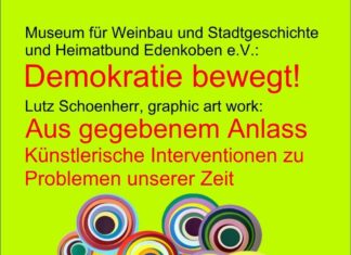Museum für Weinbau und Stadtgeschichte Edenkoben: Demokratie bewegt – Doppelausstellung „Aus gegebenem Anlass“ und „promoting democracy“